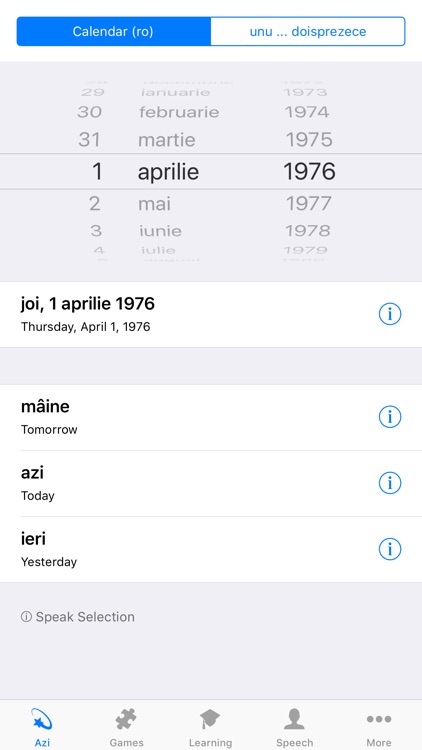 Learn Romanian - Calendar 2019