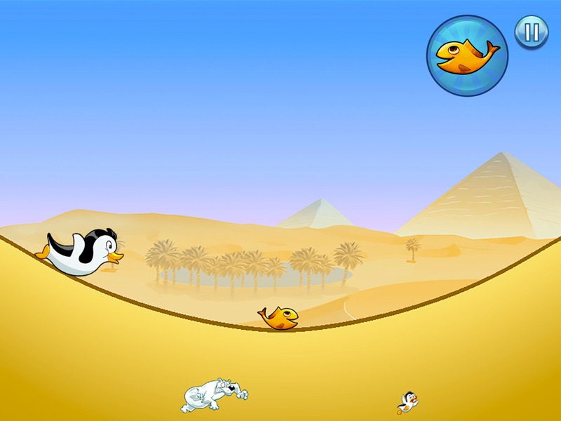 Racing Penguin: Snow Dune Game screenshot 7