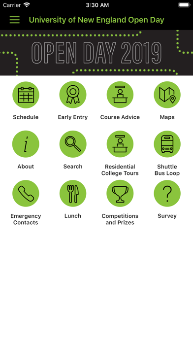 How to cancel & delete UNE Open Day 2019 from iphone & ipad 4