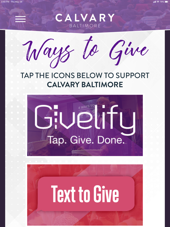 Screenshot #5 pour Calvary Baltimore