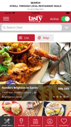 Tasty Deals-Restaurant Deals screenshot 1