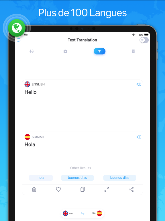 Screenshot #4 pour Voice Translator - Traducteur