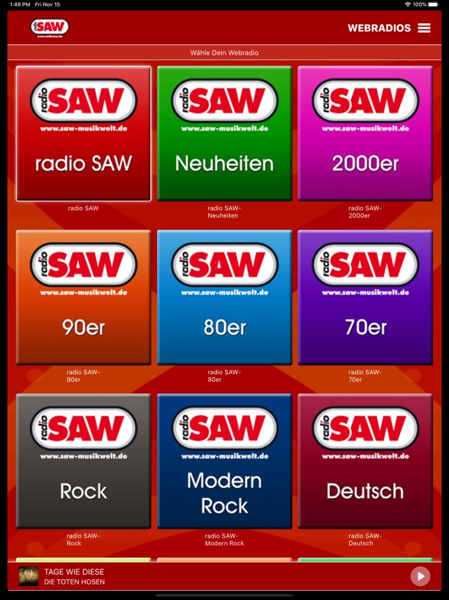 radio SAW 5.1 on the App Store