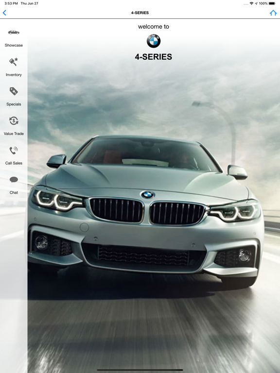 Santa Fe BMW iPad screenshot 2 - Shopping app