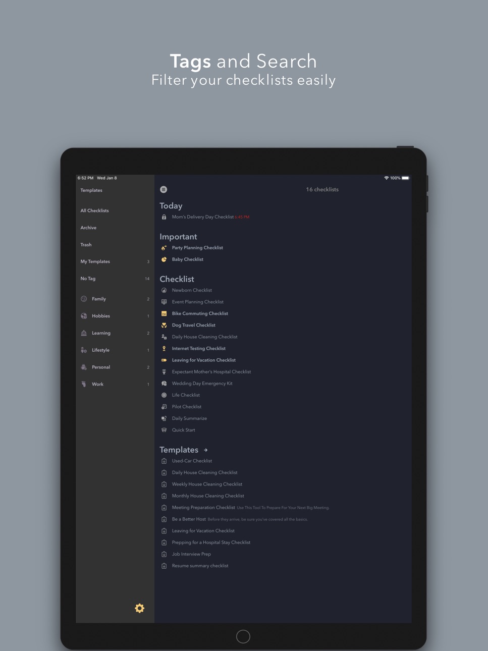 iPad screenshot