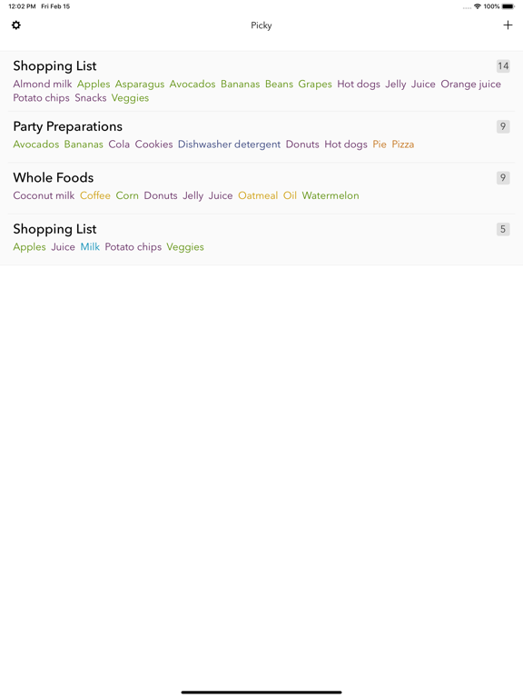Picky - Grocery Shopping Listのおすすめ画像7