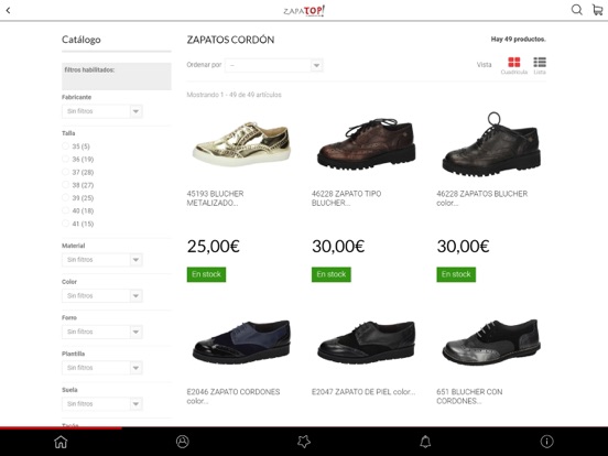 Screenshot #5 pour App de Zapatop.com