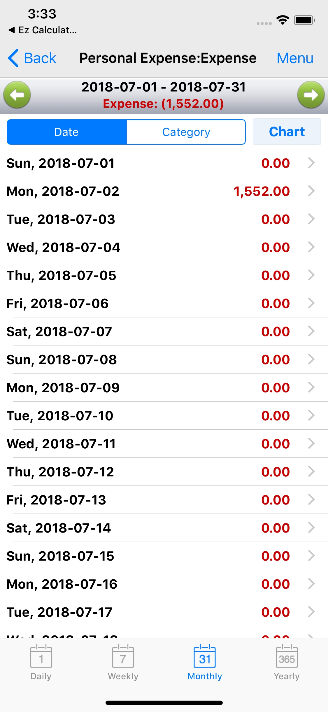 EZ Expense Manager