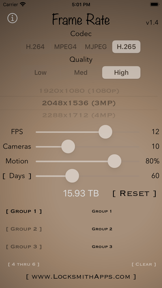Frame Rate screenshot