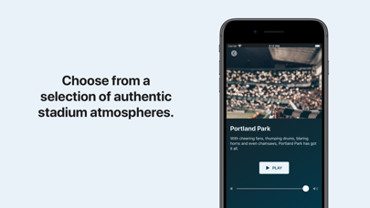 Crowd Sound iPhone screenshot 2 - Sports app