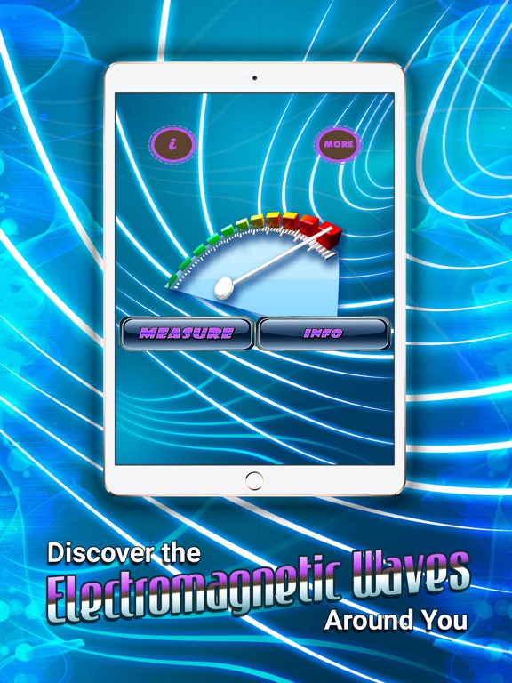Electromagnetic Detector PRO iPad screenshot 1 - Utilities app
