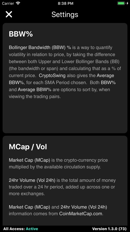 CryptoSwing screenshot-8