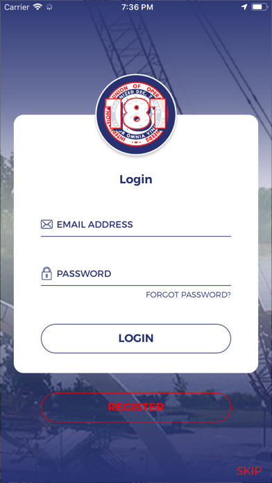 IUOE 181 Screenshot
