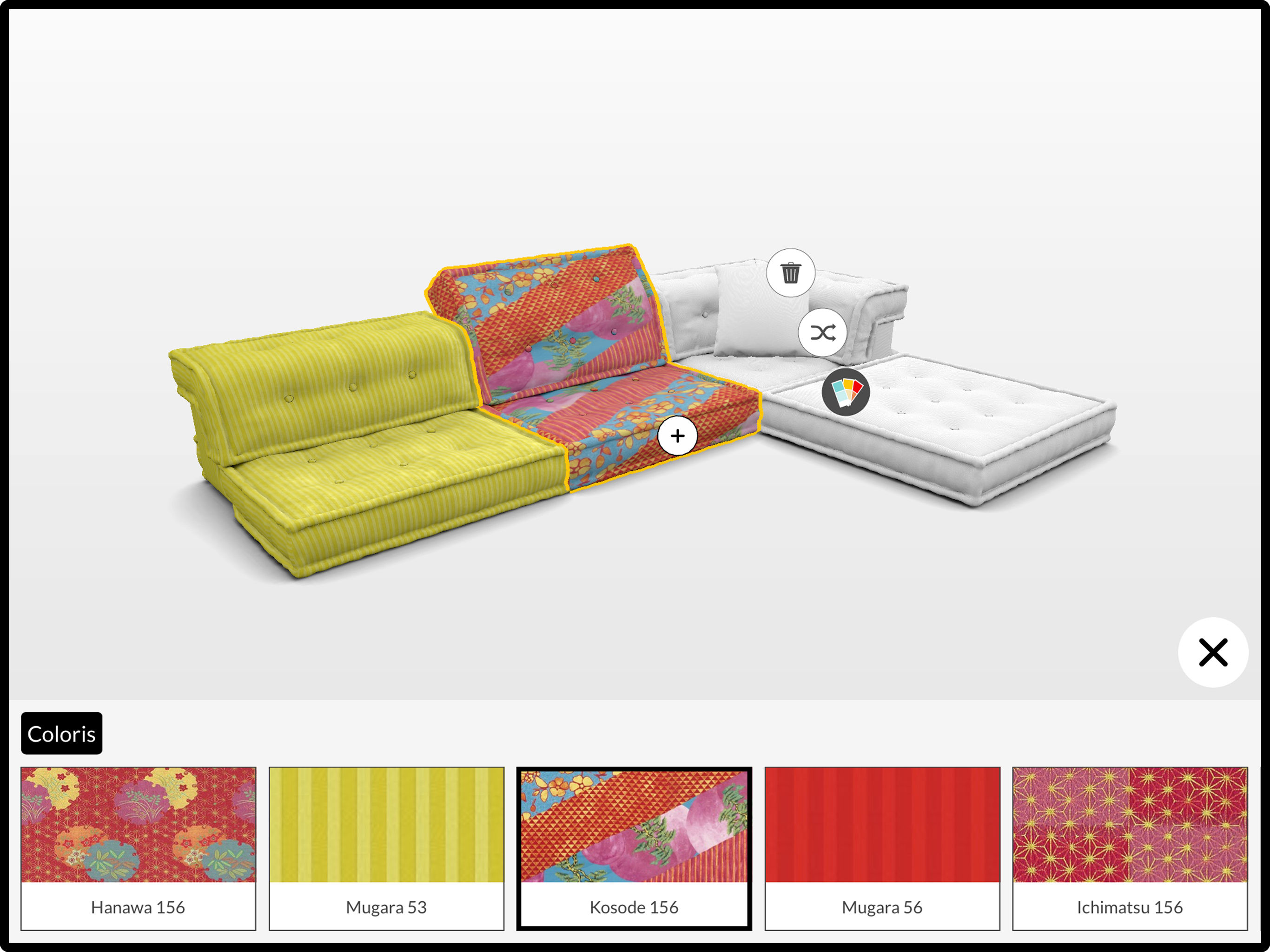 Mah Jong Sofa 3D
