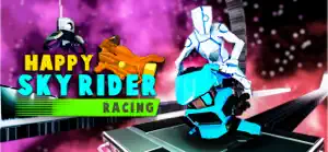 Happy Sky Rider Racing screenshot #1 for iPhone