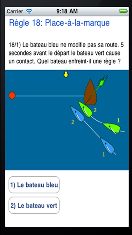 Règles de Course à la Voile