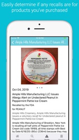 ALLERGEN INSIDE - Food Scanner screenshot