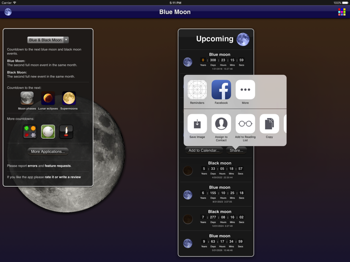 Blue Moon App