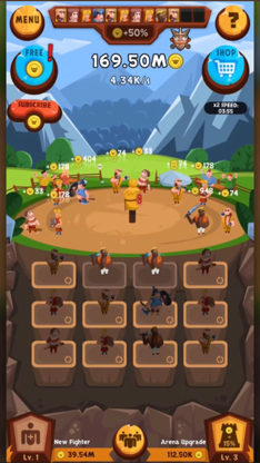 EvoHero - Idle Gladiators screenshot 5