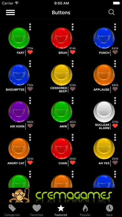 Instant Buttons Soundboard Pro for iPhone - Free App Download