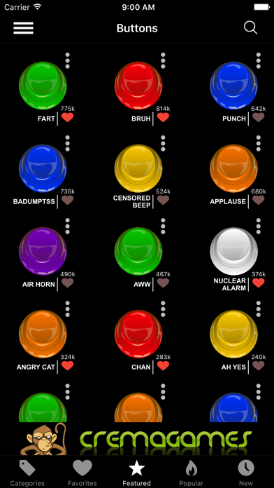 Instant Buttons Soundboard Pro Screenshot