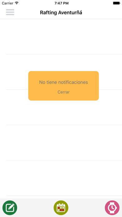 MrPlan Alert Screenshot