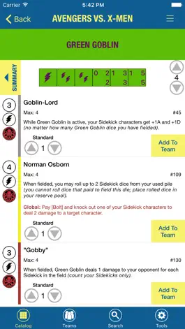 Game screenshot Sidekick for Dice Masters hack
