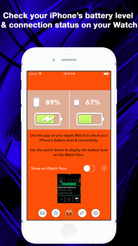 #1. Remote Battery Level for Watch (iOS) 由: Caramba App Development