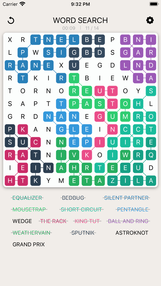 #3. Word Search Ultimate (iOS) 由: 6S MOBILE