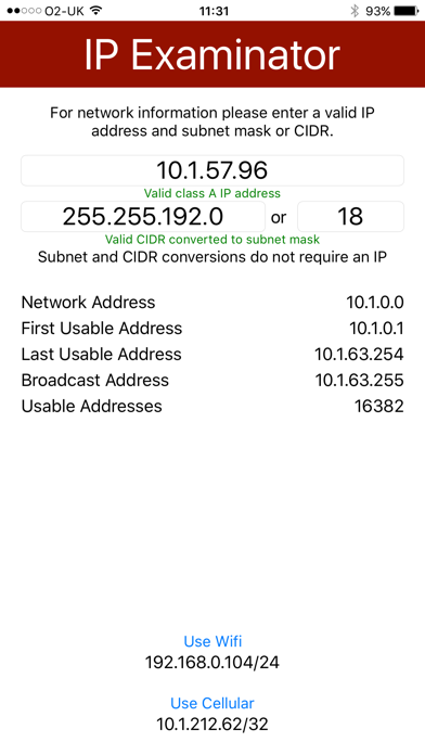 Screenshot #2 pour IP Examinator