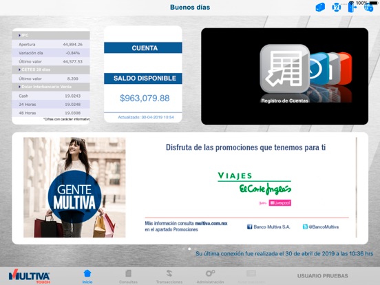 Screenshot #5 pour Multiva Touch Tableta