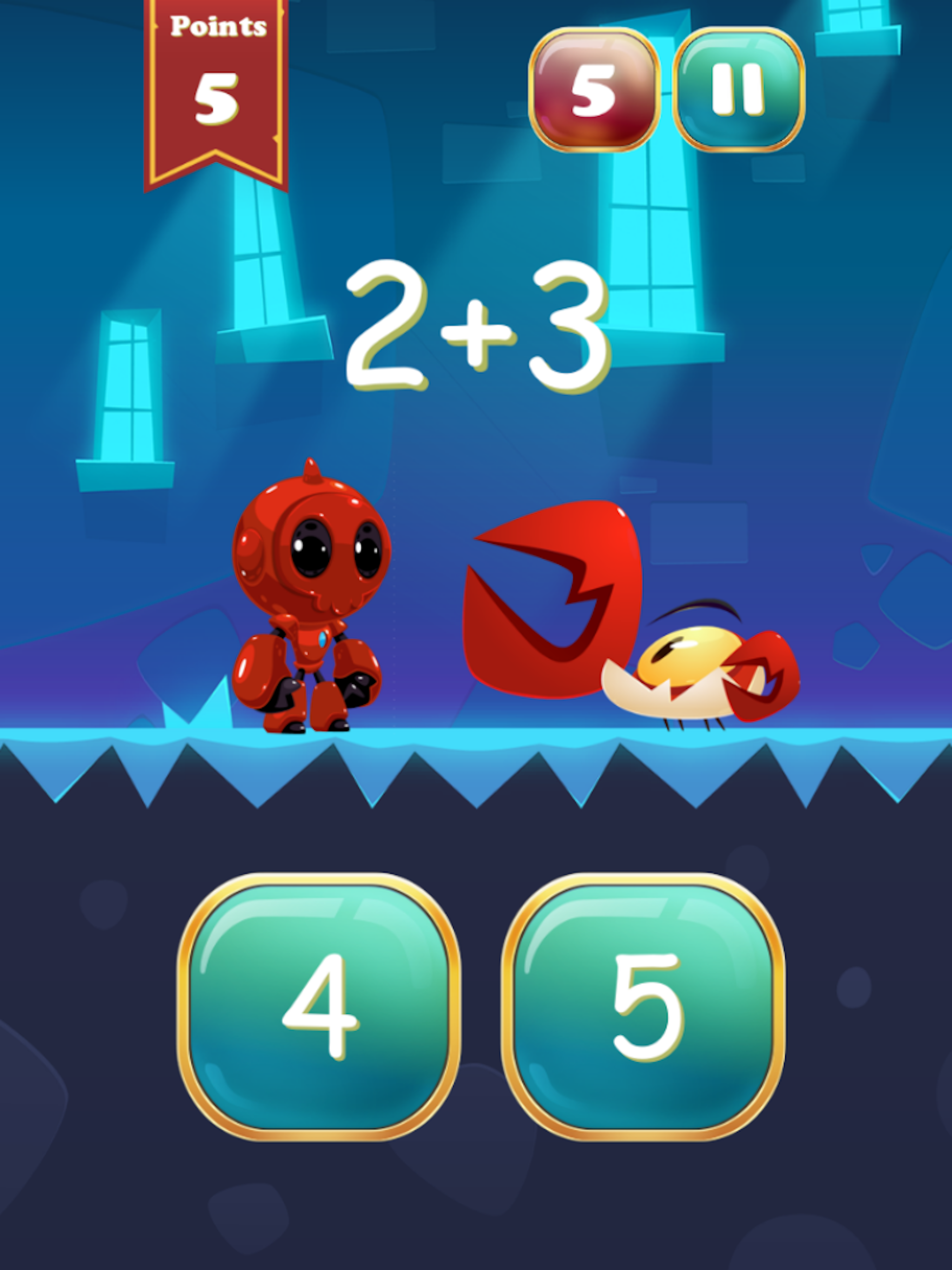 Basic Math Battle