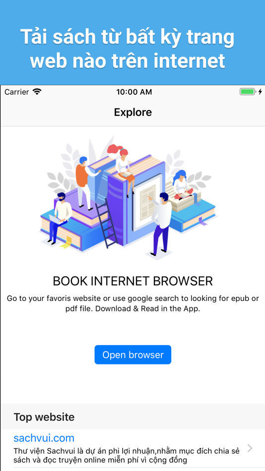 #3. Sách internet - tải dễ dàng (iOS) بواسطة: Manh Toan Nguyen