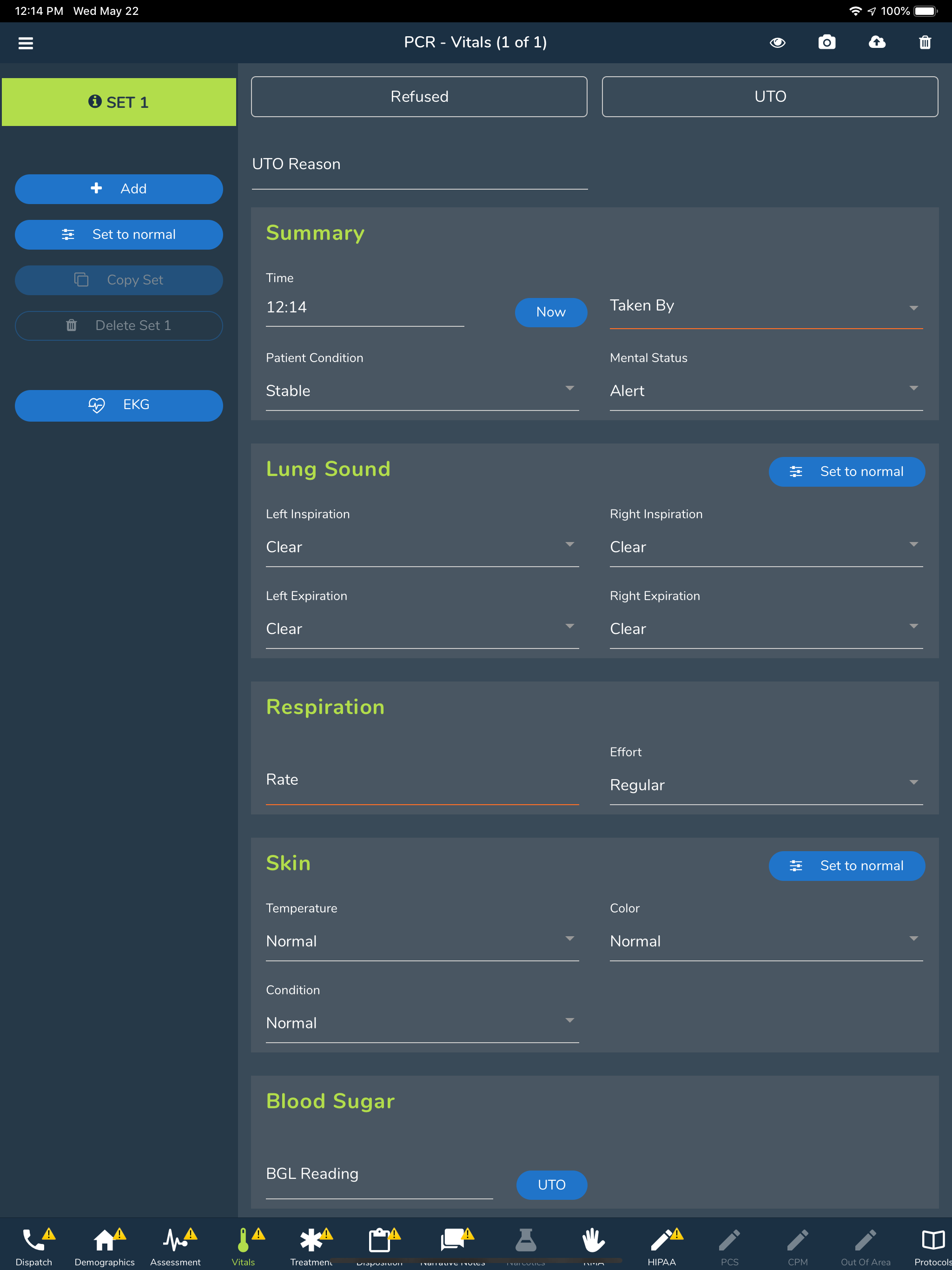 Creative ePCR screenshot 6