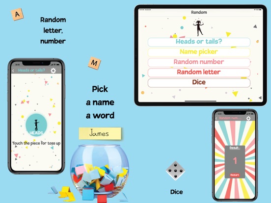 Random generator : name,number