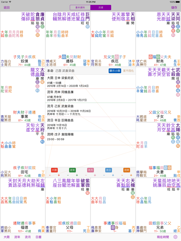 Screenshot #6 pour 十三行紫微斗數 for iPad