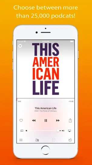 Captura de pantalla de Receiver Radio en iPhone 5