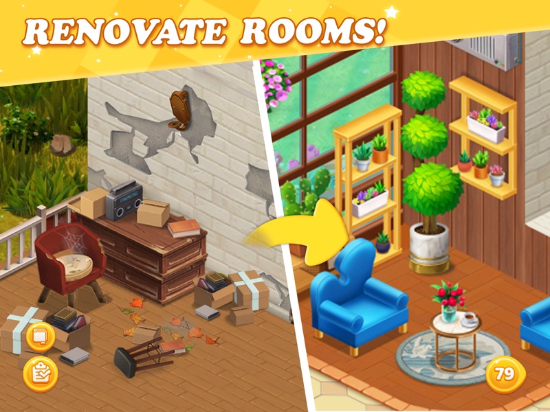 Dream Home Match 3 Puzzles Gam screenshot 7