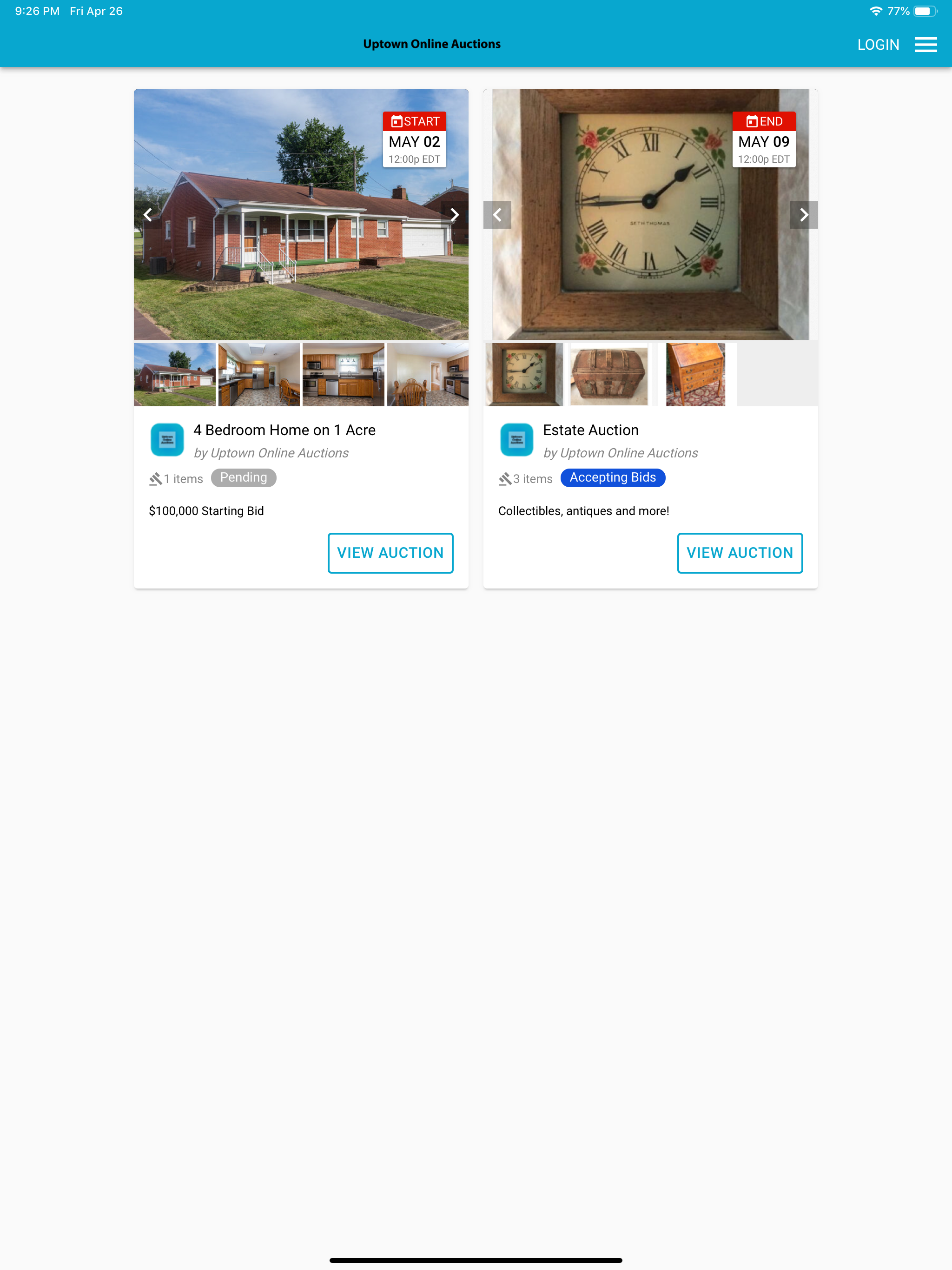 Uptown Auctions screenshot 7