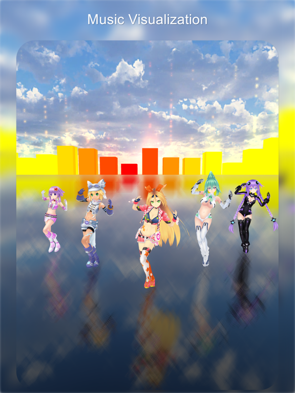 Dancing Girl MMD iPad screenshot 6 - Entertainment app