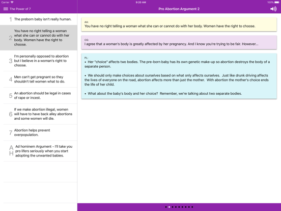 Power of 7 iPad screenshot 2 - Lifestyle app