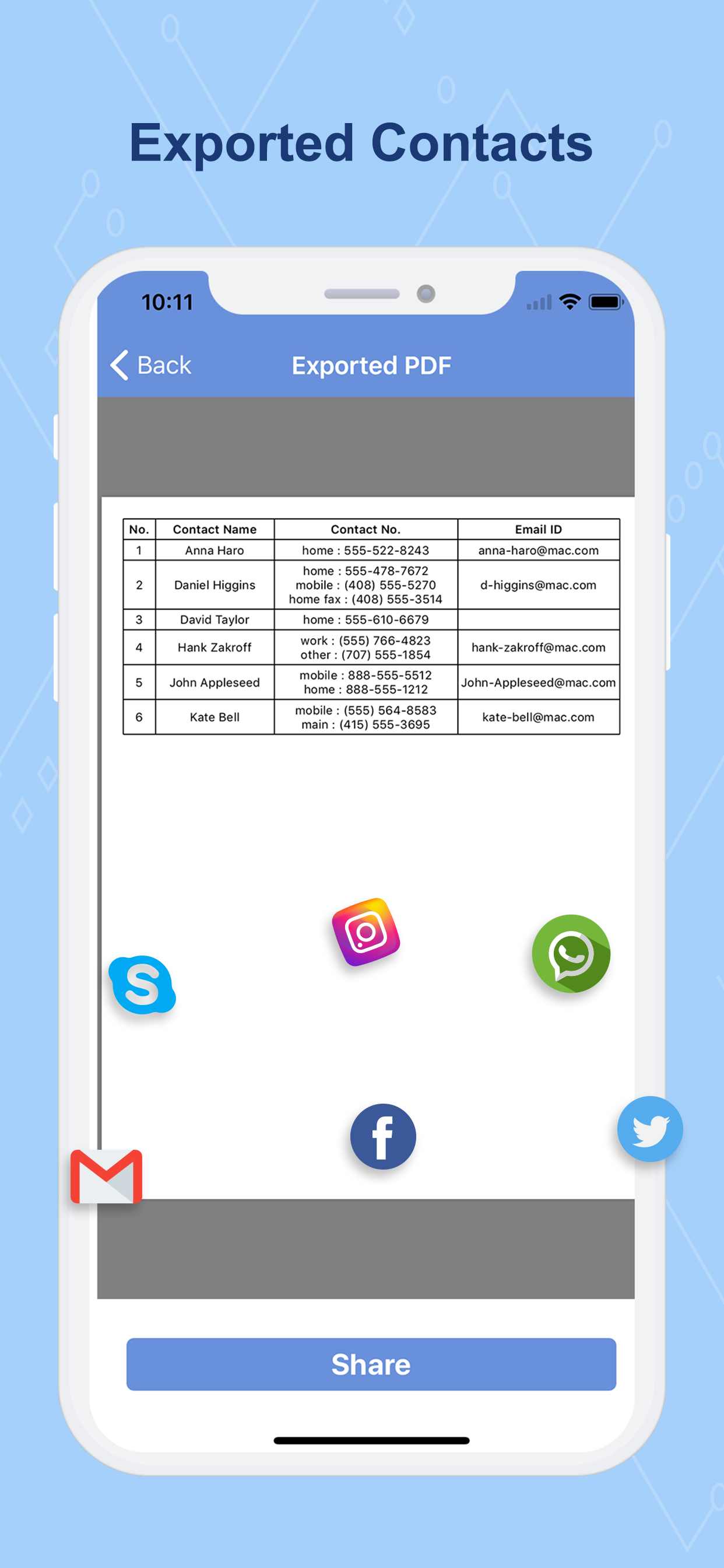 My Contacts Manager screenshot 3