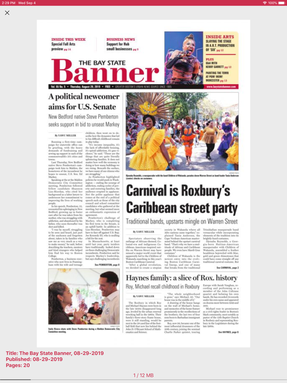 Screenshot #5 pour Bay State Banner Newspaper