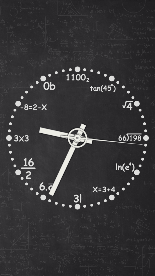 #1. Bestmath Clock (iOS) 来自: Nat Benjarpornbanyat