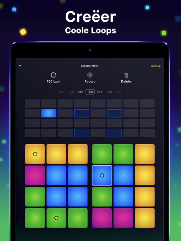 Drum Pad Machine - Beatmaker iPad app afbeelding 3