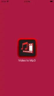 vid2mp3-video to mp3 converter iPhone Captures Décran 1