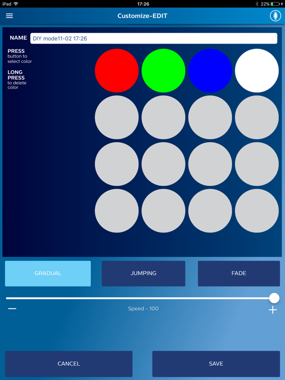 Philips Illuminate iPad screenshot