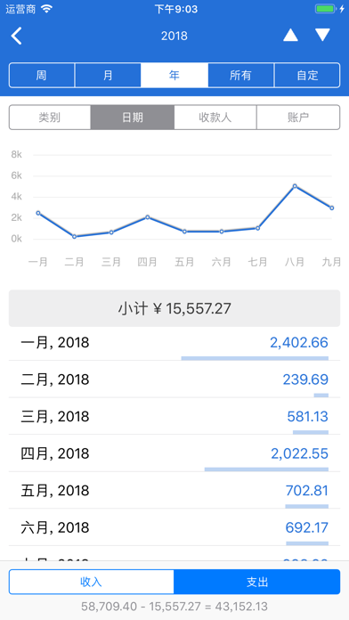 快捷记账 2 screenshot