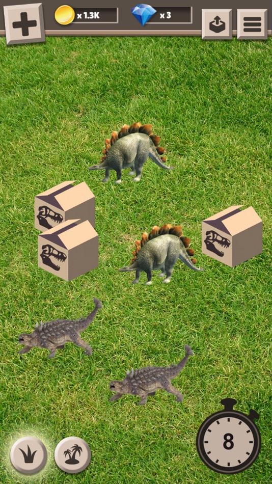 #1. Unknown planet: Dino evolution (iOS) 由: Denis Chugunov