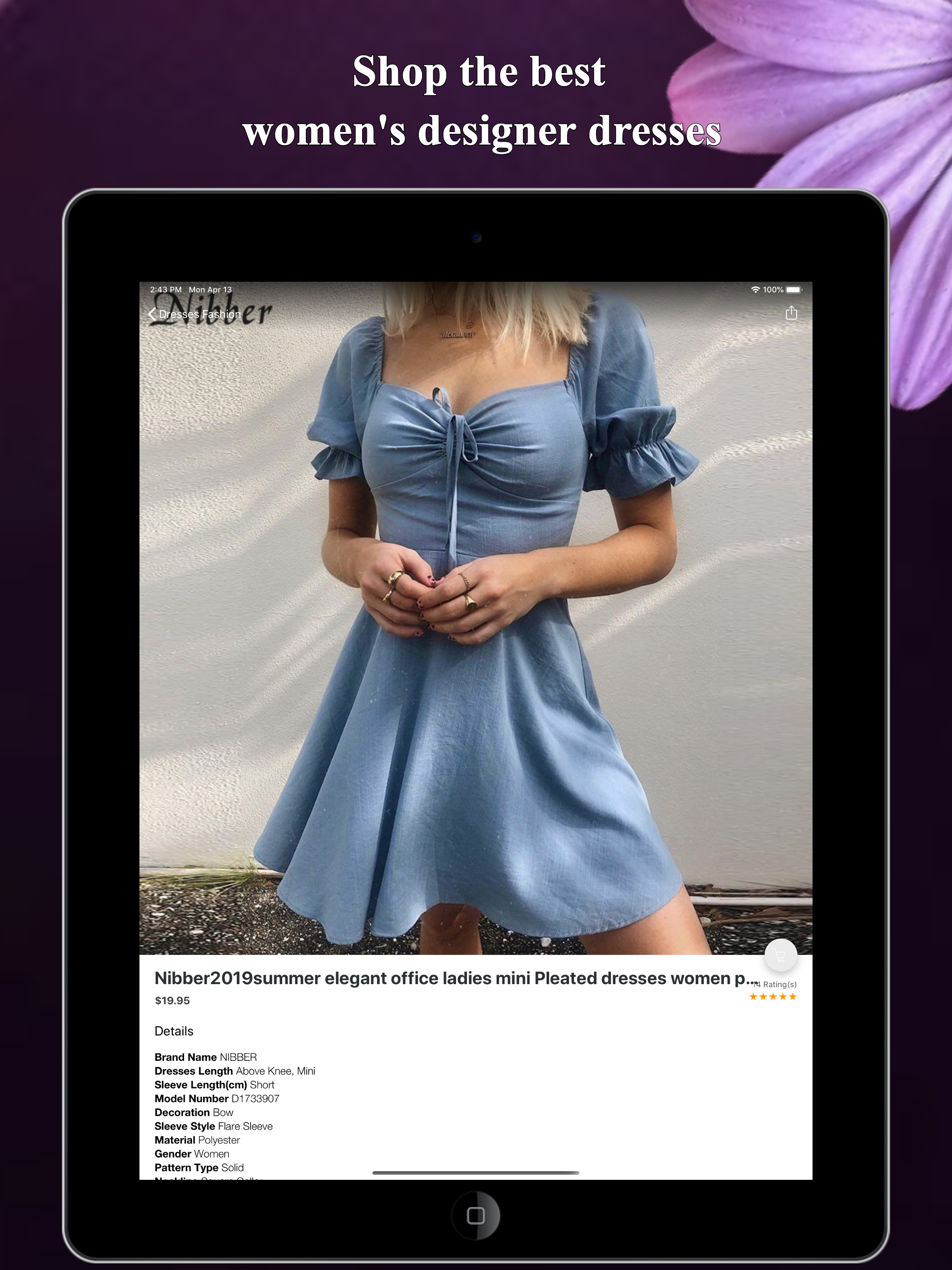 Womens Clothing Fashion Dress